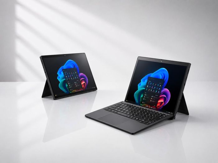 Máy tính bảng Windows Lavie BT53C được trang bị vi xử lý Panther Lake mạnh mẽ.