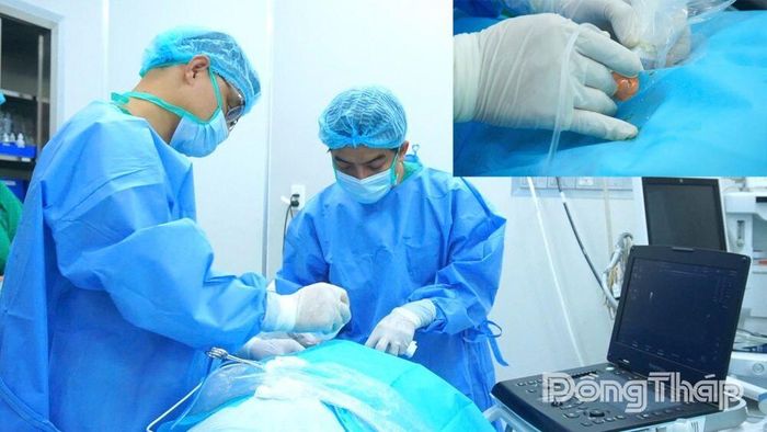 Ca phẫu thuật với kỹ thuật không mổ mở, không để sẹo, ít đau, ít biến chứng, hồi phục nhanh.