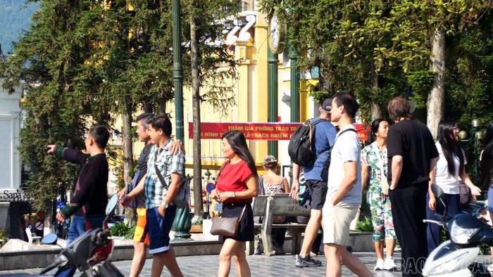 Du khách cảm thấy an toàn khi đến Sa Pa.