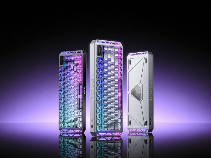 Bàn phím Lenovo Legion R7 RT75 sở hữu thiết kế toàn bộ bằng nhôm
