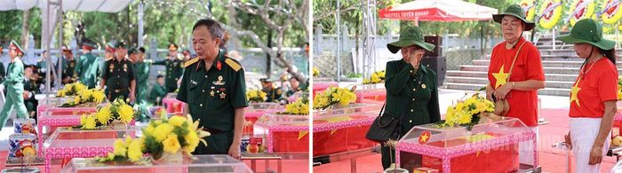 Khoảnh khắc xúc động khi gặp lại đồng đội. Ành: Minh Châu
