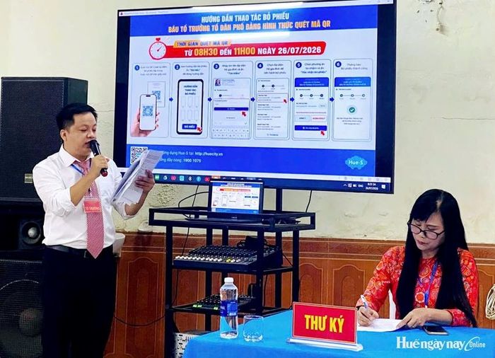 Triển khai công tác bầu cử