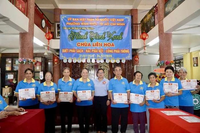 Ngày vui của thành viên Câu lạc bộ Hành Trình Xanh 