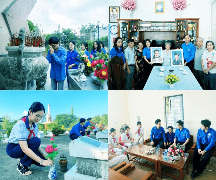Tuổi trẻ cả nước thực hiện nhiều hoạt động tri ân thiết thực. Nguồn: Cổng Thông tin Trung ương Đoàn TNCS Hồ Chí Minh