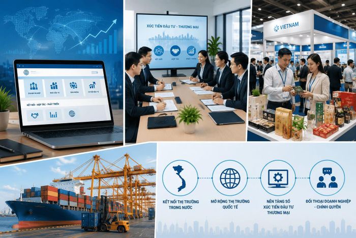 Mở rộng thị trường tiêu thụ được xác định là giải pháp quan trọng giúp doanh nghiệp nâng cao năng lực cạnh tranh