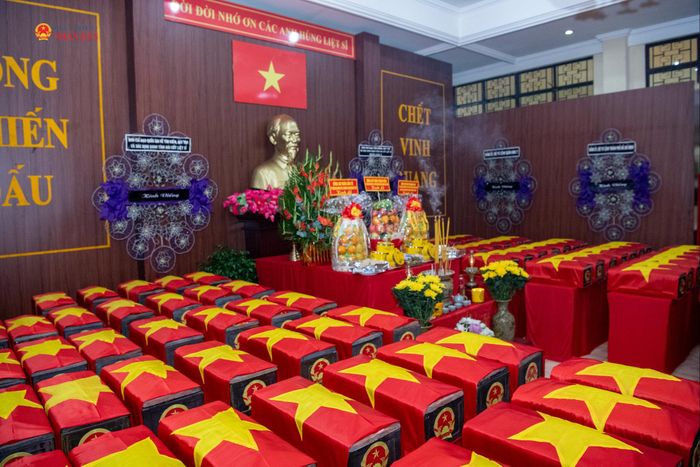 Nhà quàn hài cốt liệt sĩ