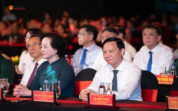Các đại biểu dự cầu truyền hình trực tiếp tại điểm cầu TP. Hồ Chí Minh