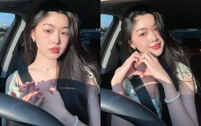 Hiện tại cô đã có ô tô riêng.