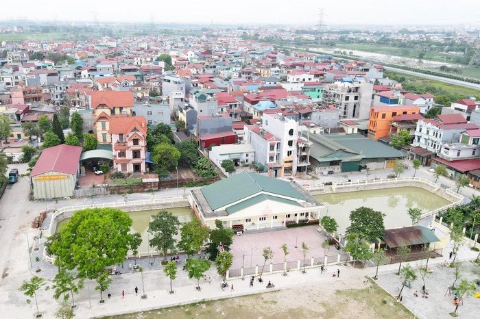 Toàn cảnh xã Thư Lâm được triển khai thí điểm mô hình “xã, phường xã hội chủ nghĩa” trên địa bàn thành phố Hà Nội. Ảnh: Quang Thái