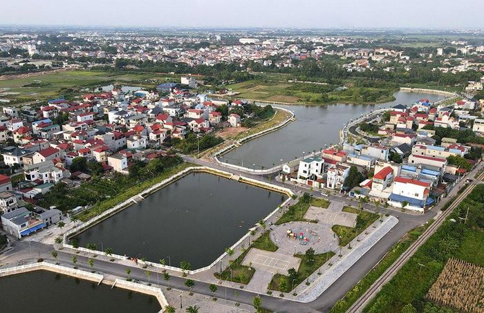 Diện mạo hạ tầng xã Phúc Thịnh. Ảnh: Phạm Hùng