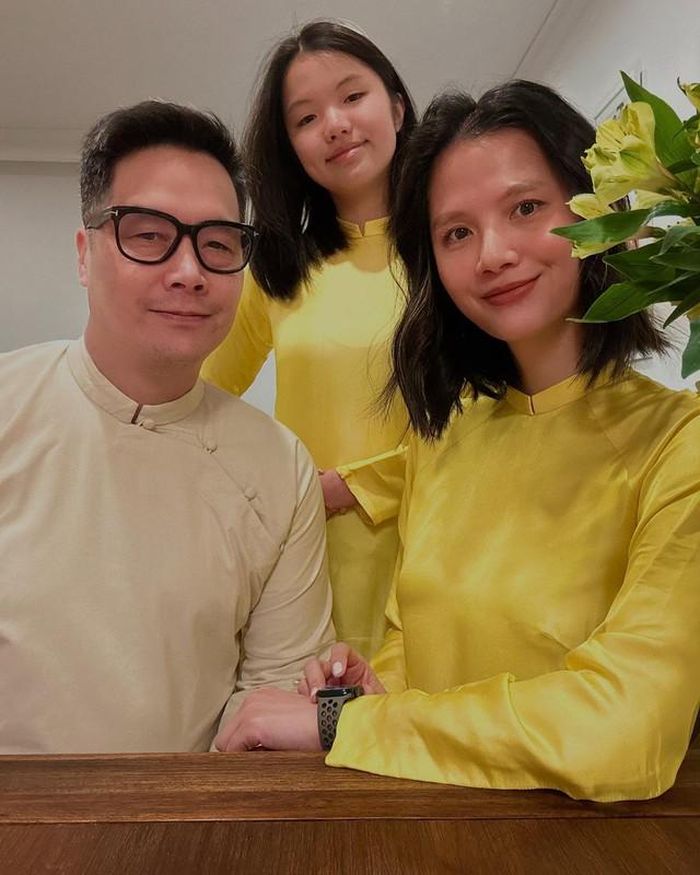 Kể về cuộc sống nơi đất khách, Vân Anh bày tỏ: "Tôi thấy mình thật sự may mắn khi gặp được người chồng phù hợp với mình, có gia đình nhỏ ấm áp. Dù ở xa nhưng tôi không cảm thấy cô đơn".