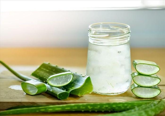 Nước ép nha đam có vị thanh mát và được nhiều người lựa chọn vào buổi sáng.