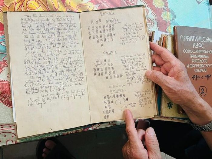 Sơ đồ quy tập 77 hài cốt Liệt sĩ ở căn cứ Quân y C10B từ ngày 20 đến 26/6/1978 thuộc rừng Bưng Còng huyện Bến Cát, tỉnh Bình Dương (trước đây). Ảnh: Hà Phương