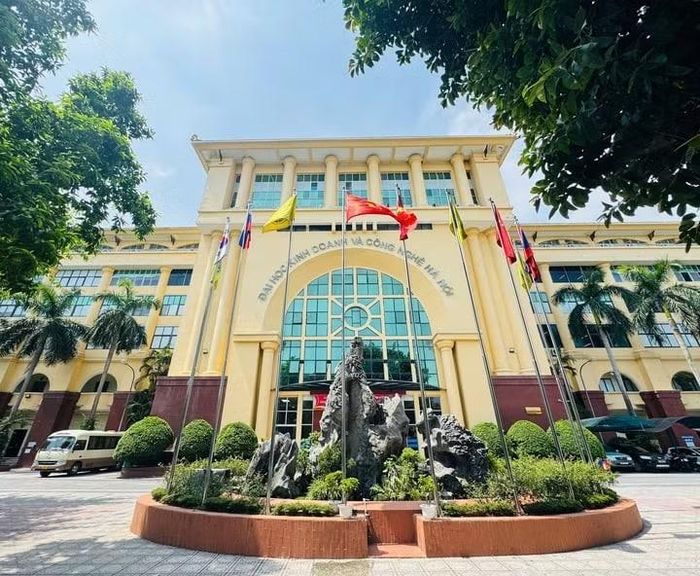 Trường Đại học Kinh doanh và Công nghệ Hà Nội. (Ảnh: Website nhà trường)