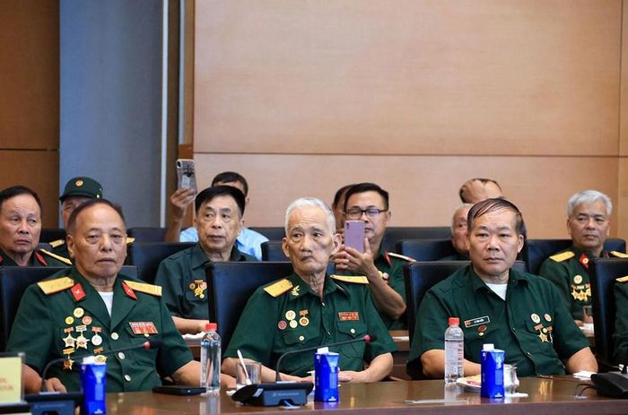 Các thương binh, bệnh binh, người có công tiêu biểu dự chương trình