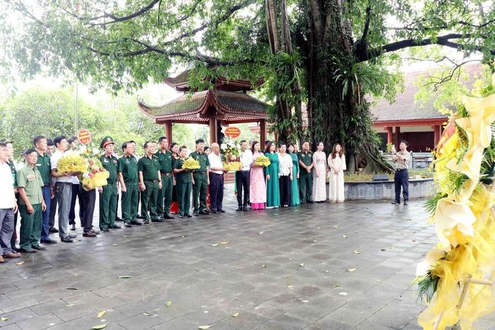 Di tích 27/7 là địa chỉ đỏ giáo dục truyền thống yêu nước và lan tỏa đạo lý Uống nước nhớ nguồn. Ảnh: Trần Trang - TTXVN