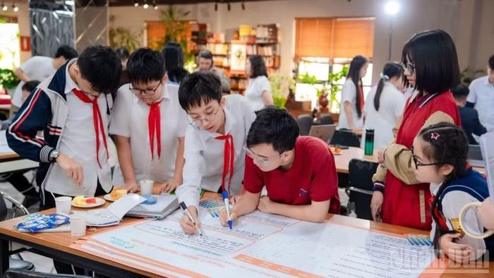 Ngày nay, học sinh có cơ hội tiếp cận STEM từ sớm.