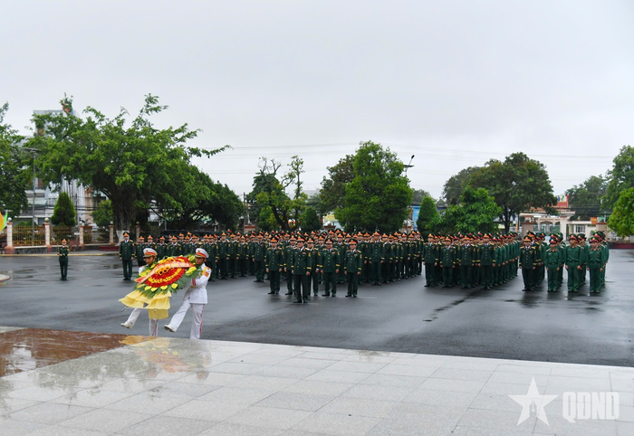 Quang cảnh buổi lễ. 