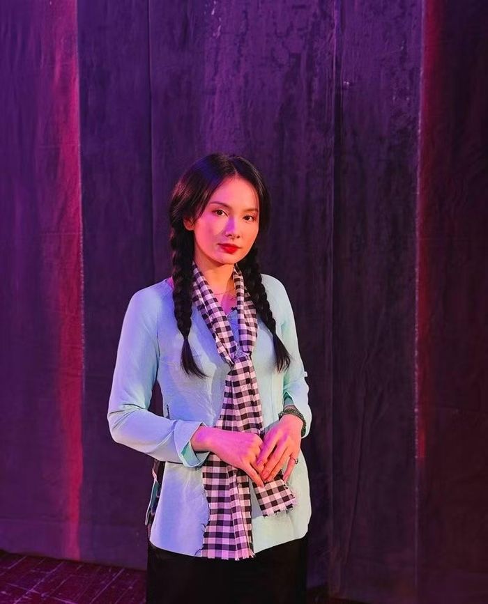 Nữ diễn viên gắn bó với sân khấu. Ảnh: FB Bảo Thanh.
