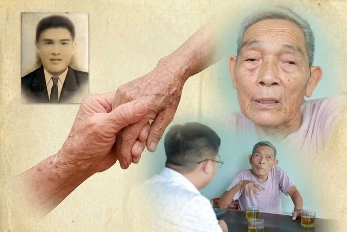 Ông Lê Hữu Điều vẫn đau đáu mong tìm được hài cốt người đồng đội Nguyễn Đình Ngô trở về. Ảnh: Tiến Hiệp