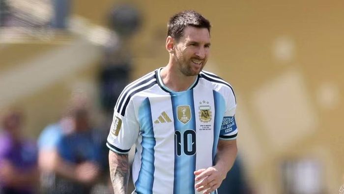 Lionel Messi trong trận chung kết giữa Argentina và Tây Ban Nha tại World Cup 2026. Ảnh: Getty Images.