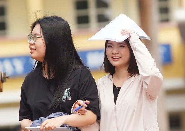 Thí sinh dự kỳ thi tốt nghiệp THPT năm nay. (Ảnh: Duy Phạm)