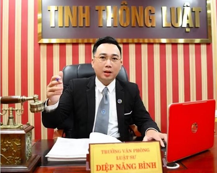 Luật sư Diệp Năng Bình.
