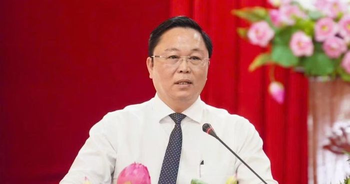 Phó Bí thư Thành ủy Đà Nẵng - Chủ tịch Ủy ban MTTQ Việt Nam TP. Đà Nẵng Lê Trí Thanh - được điều động giữ chức Phó Bí thư Thành ủy Huế. Ảnh: Tiền Phong.