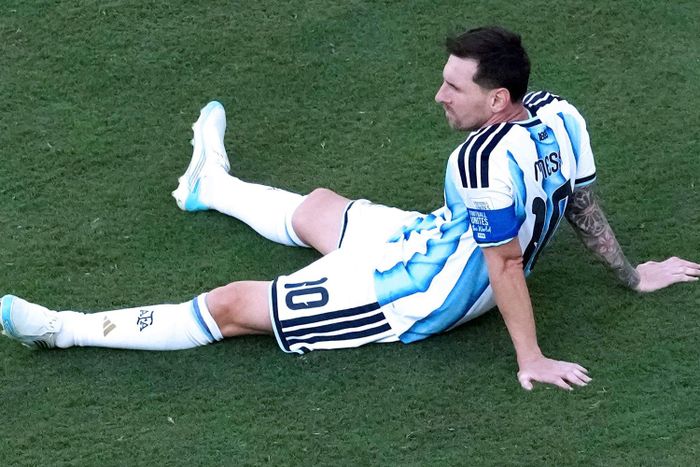 Nỗi thất vọng của Messi sau trận chung kết World Cup 2026. Ảnh: EFE