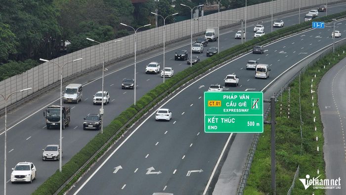 Cao tốc Pháp Vân - Cầu Giẽ. Ảnh: Đình Hiếu