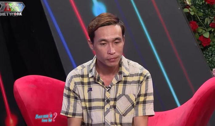 Anh Tâm là người đàn ông hiền lành, ít nói. Ảnh cắt từ clip 