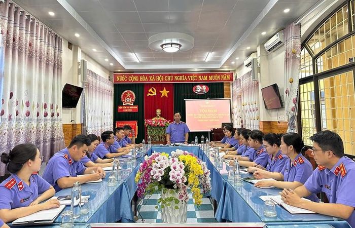  VKSND khu vực 4 – tỉnh Gia Lai đã tổ chức Tọa đàm kỷ niệm 66 năm Ngày thành lập ngành Kiểm sát nhân dân và 79 năm Ngày Thương binh - Liệt sĩ.