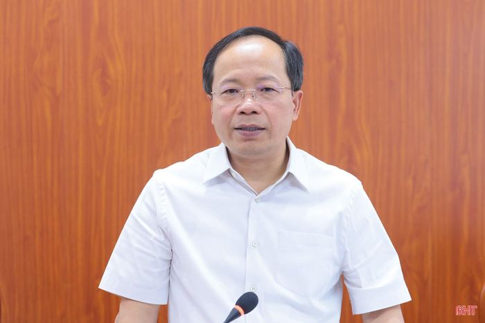 Đồng chí Nguyễn Duy Lâm - Ủy viên Trung ương Đảng, Bí thư Tỉnh ủy, Trưởng đoàn ĐBQH tỉnh kết luận phiên tiếp công dân định kỳ tháng 7.