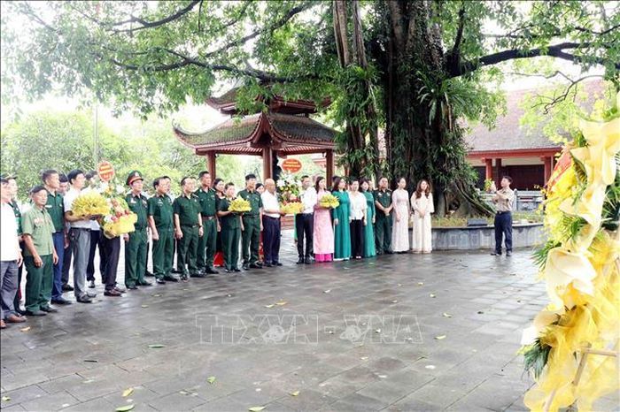 Di tích 27-7 là địa chỉ đỏ giáo dục truyền thống yêu nước và lan tỏa đạo lý Uống nước nhớ nguồn. Ảnh: Trần Trang/TTXVN
