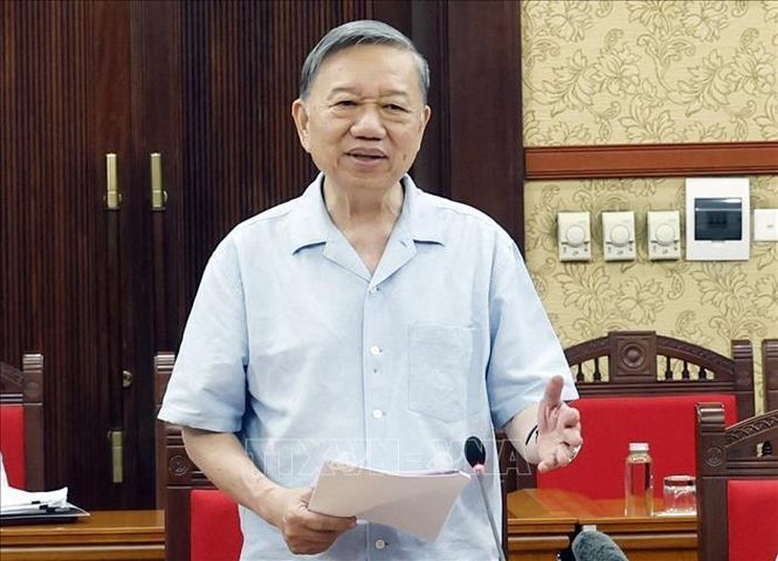 Tổng Bí thư, Chủ tịch nước Tô Lâm phát biểu. Ảnh: Thống Nhất/ TTXVN