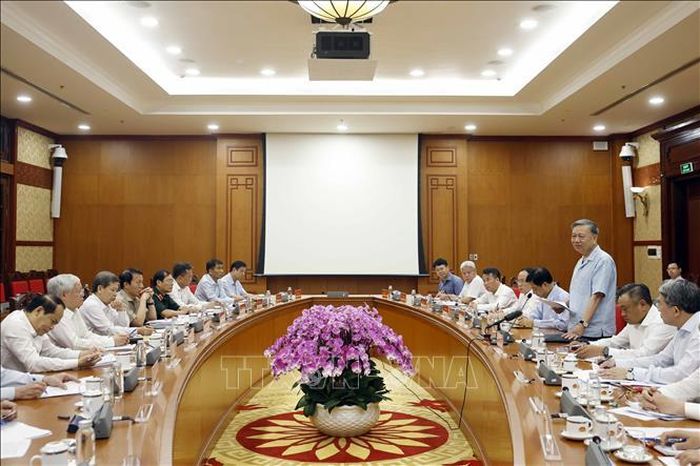 Tổng Bí thư, Chủ tịch nước Tô Lâm phát biểu. Ảnh: Thống Nhất/TTXVN