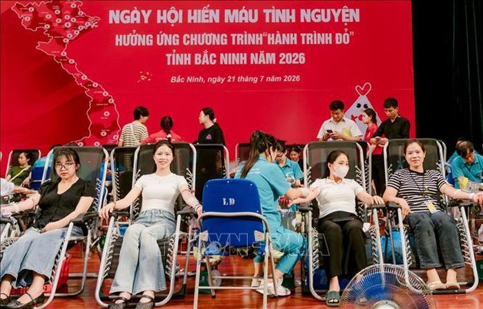 Phong trào hiến máu tình nguyện ngày càng lan tỏa, góp phần xây dựng nguồn người hiến máu thường xuyên, phát triển phong trào bền vững tại Bắc Ninh.