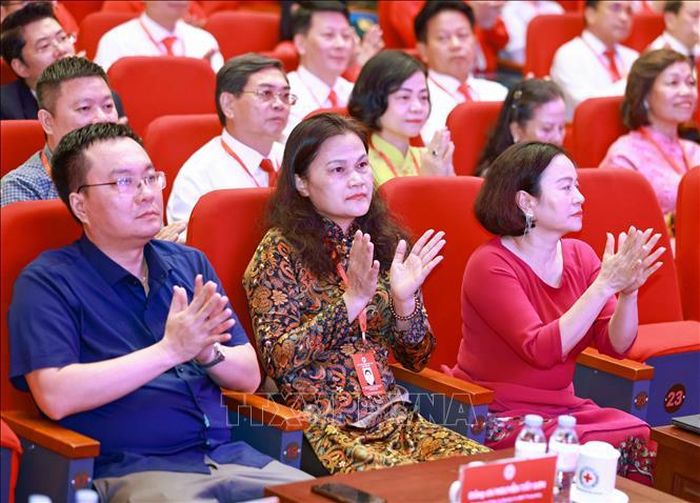 Đại biểu dự đại hội.