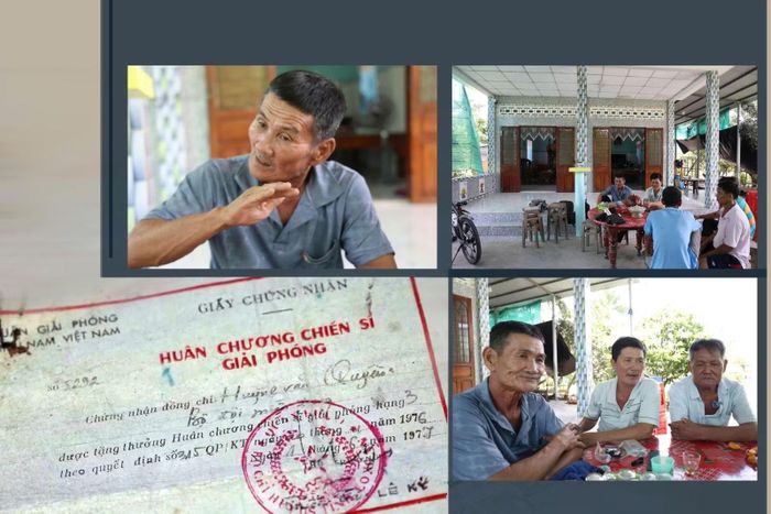 Trong căn nhà của liệt sĩ Huyền Văn Quên ở ấp Bình Lợi trở thành nơi ghi dấu một khoảnh khắc đặc biệt khi bà Nguyễn Thị Lệ được Nhà nước công nhận là vợ liệt sĩ Huỳnh Văn Quên.