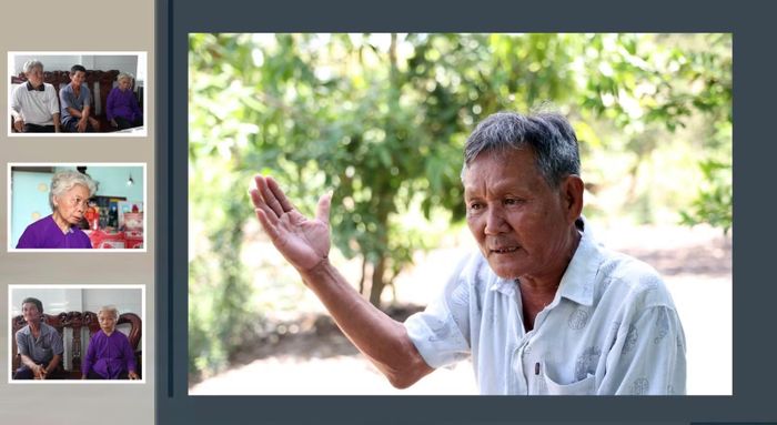 Ông Huỳnh Văn Chành (62 tuổi), em trai liệt sĩ Huỳnh Văn Quên luôn coi bà Lệ là chị Hai trong nhà.