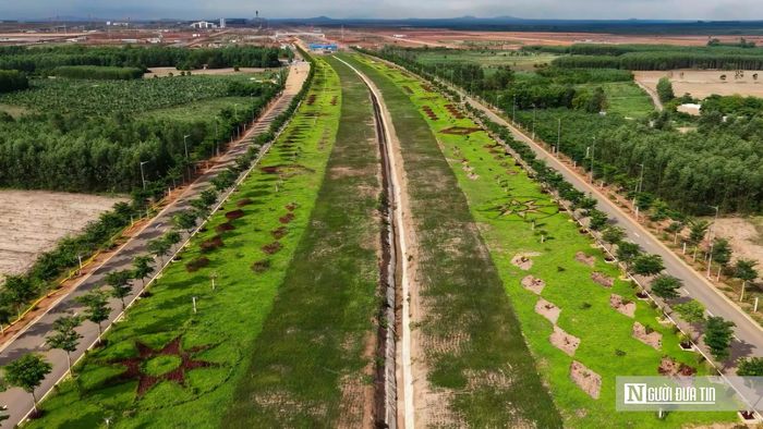 Dự án đường T1 và T2 có tổng mức đầu tư hơn 2.630 tỷ đồng. Trong đó, tuyến T1 dài khoảng 4,28km, quy mô 6 làn xe, kết nối trực tiếp sân bay với Quốc lộ 51; tuyến T2 dài khoảng 3,5km, quy mô 4 làn xe, kết nối với cao tốc TP.HCM - Long Thành - Dầu Giây.