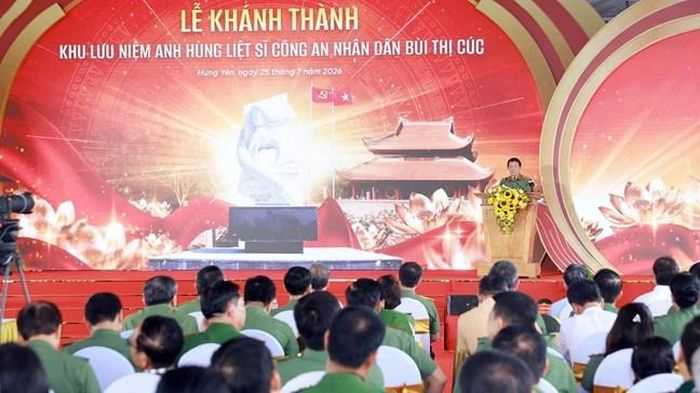 Quang cảnh buổi lễ.