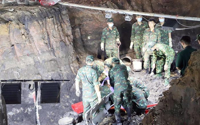 Lực lượng tìm kiếm, quy tập hài cốt liệt sĩ tại Công viên Lê Thị Riêng