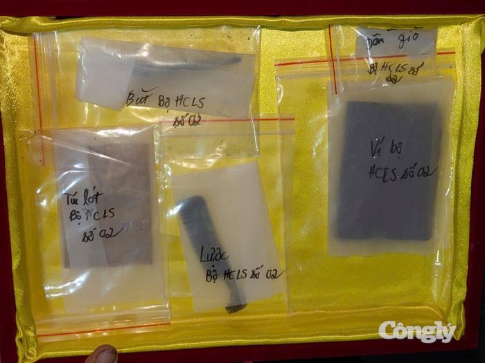 Kỷ vật của liệt sĩ Huỳnh Văn Quên.