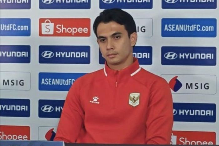 Thủ môn đội tuyển quốc gia Indonesia, Nadeo Argawinata.Ảnh: KOMPAS.com/Pratama Yudha