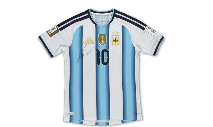 Áo đấu của Messi. Ảnh: FIFA