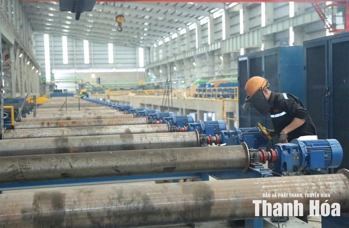 Dây chuyền số 3, Nhà máy luyện cán thép Nghi Sơn số 2 có công suất thiết kế 1,6 triệu tấn thép cán mỗi năm dự kiến vận hành thương mại đầu năm 2027.