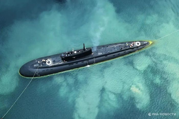 Tàu ngầm dự án 636.3 Varshavyanka. 2020. Ảnh: RIA Novosti.