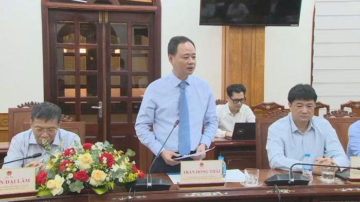  Chủ tịch Viện Hàn lâm Khoa học và Công nghệ Việt Nam Trần Hồng Thái khẳng định sẽ phát huy tiềm lực khoa học, công nghệ để đồng hành cùng Gia Lai triển khai các chương trình nghiên cứu, ứng dụng và chuyển giao công nghệ. Ảnh: Trung Nghĩa 
