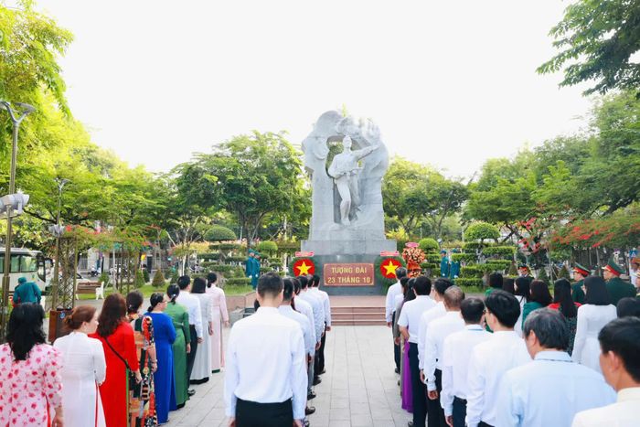 Quang cảnh buổi lễ.